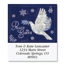 Snow Dove Select Address Labels