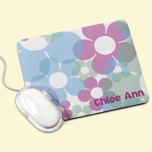 Floral Fusion  Mouse Pad