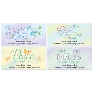 Expressions of Faith® Deluxe Return Address Labels  (4 Designs)