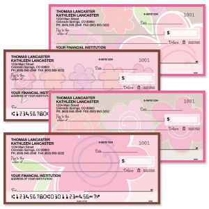 Shades of Pink Personal Checks