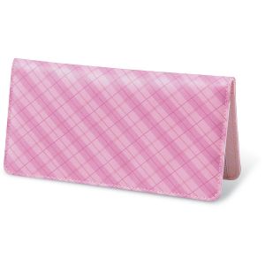 Perfectly Plaid   Fabric Checkbook Cover