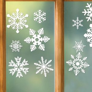 Snowflake Vinyl Window Clings