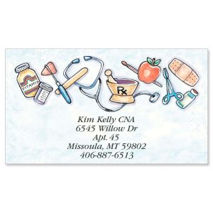 Health Care Designer Calling Cards