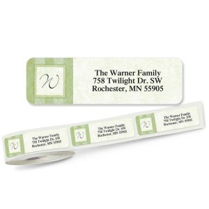 Tailored Elegance Rolled Address Labels