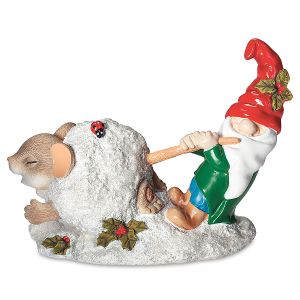 Charming Tails® Mouse & Gnome Figurine