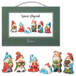 Gnome Nativity Pageant Set