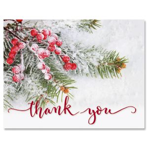 Christmas Thank You Cards | Colorful Images