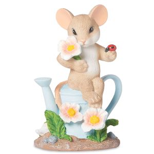 Charming Tails Plant the Seeds Figurine