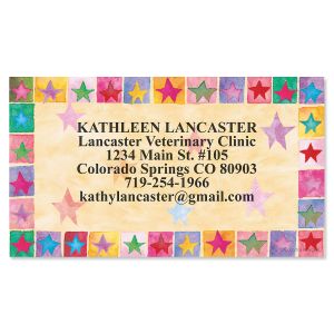 Stars on Parade Business Cards