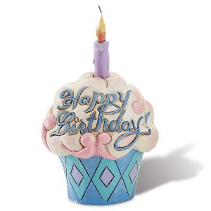 Happy Birthday Cupcake Figurine by Jim Shore®