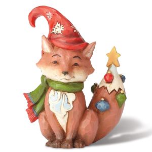 Miniature Christmas Fox By Jim Shore Miniature Christmas Fox By Jim Shore