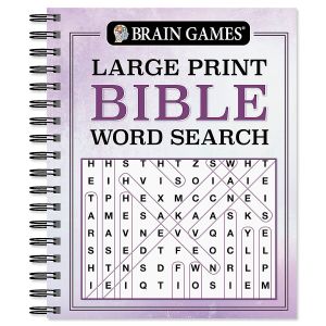 Brain Games® Large Print Bible Word Search
