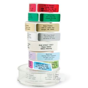 Address Labels Roll Rolled Return