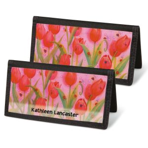 Springtime Delights by Tim Coffey Personal Checkbook Covers