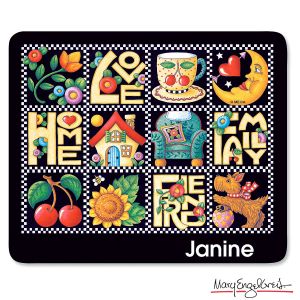 Love, Home… Personalized Mousepad