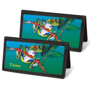 Frogs Personal Checkbook Covers
