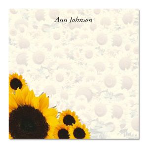 Sunflowers Galore Note Cube  Refill