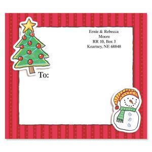 Holiday Doo Dads Package Labels