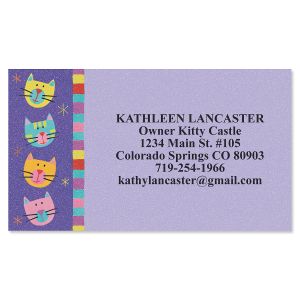 Fun Cats Business Cards