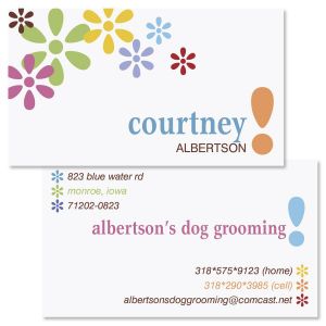 Hopscotch Double-Sided Business Cards