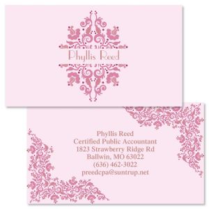 Pressed Corners  Double-Sided  Business Cards