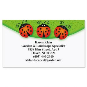 Ladybug Business Cards