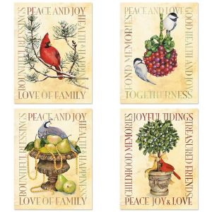 Joyful Tidings  Postcards  (4 Designs)