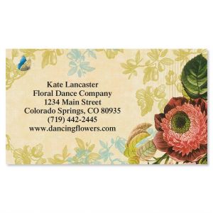 Nature's Flora Business Cards