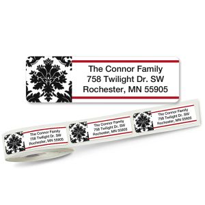 Alexandria Rolled Address Labels