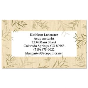 Bamboo Business Cards