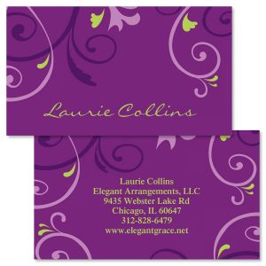 Gracious Double-Sided Business Cards