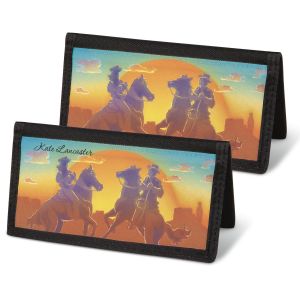 Western Country Personal Checkbook Covers