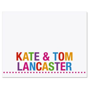 Whimsical Name Personalized Note Cards