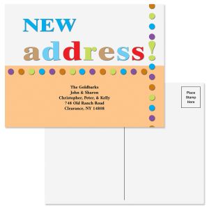 New Address Postcards