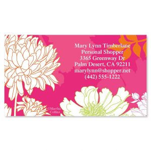 Peonies in Color Business Cards