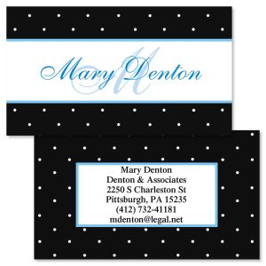 Tiny Dots Double-Sided Business Cards
