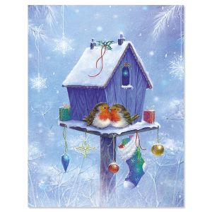 Welcome Home Note Card Size Christmas Cards