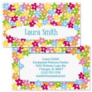 Mini Posies  Double-Sided Business Cards