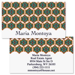 Morrocan  Double-Sided Business Cards