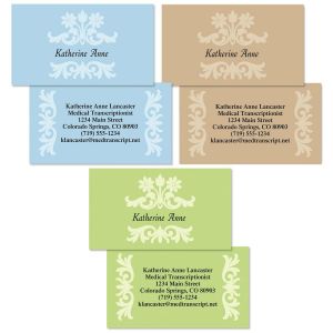 Color Block  Double-Sided Business Cards