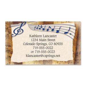 Allegro Business Cards
