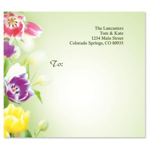 Fresh Tulips Package Labels