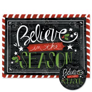 Believe In The Season  Christmas Cards