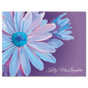 Floral Burst Personalized Note Cards