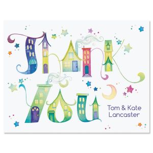 Town Talk Personalized Note Cards