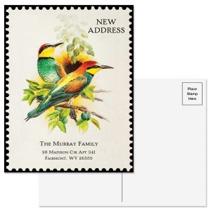 Somewhere New Address Postcards