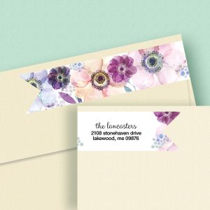 Days of Beauty Connect Wrap Diecut Address Labels