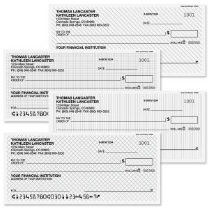 Clean and Simple Personal Checks