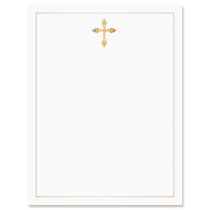 Golden Cross 2 Faith Letter Papers
