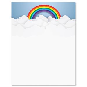 Rainbow in the Clouds Letter Papers